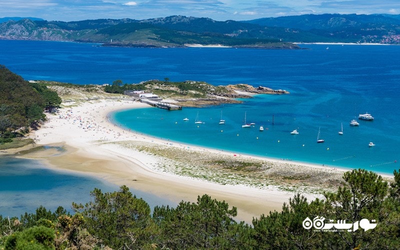7- جزایر آتلانتیک پارک ملی گالیسیا (Atlantic Islands of Galicia National Park)