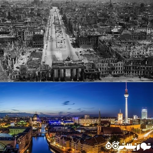 برلین، آلمان – 1945 و هم اکنون