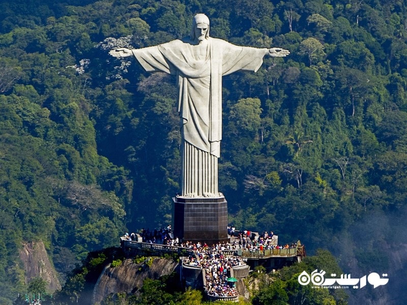 مجسمه نجات بخش مسیح در برزیل (Christ the Redeemer Statue in Brazil)