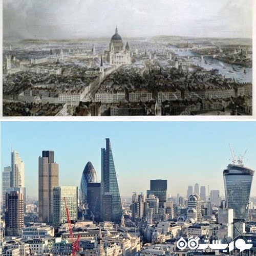لندن، انگلستان – اواخر قرن 19 و هم اکنون
