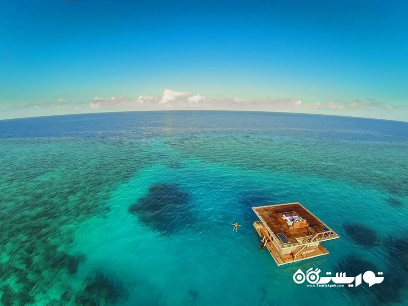 6- اقامتگاه مانتا (Manta resort) واقع در زانزیبار (Zanzibar)