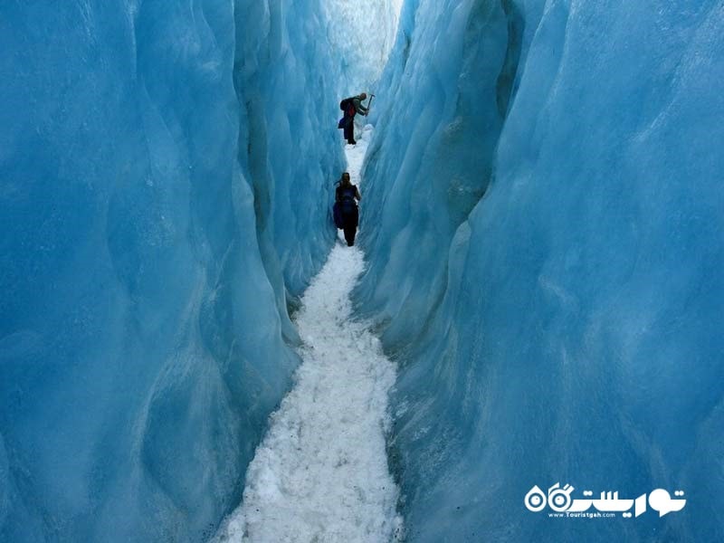 یخچال طبیعی شگفت انگیز فِرانتس جوزِف  در نیوزیلند