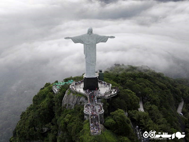 ارائه 19 عکس نفس گیر از ریو از منظره بالا