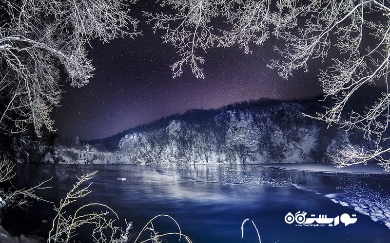 گرفتن عکس های نایاب و جادویی از دریاچه ای در  کرواسی